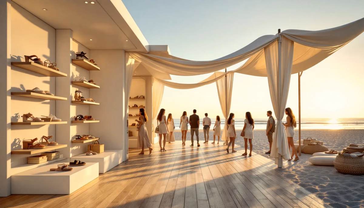 Chloé apuesta por los pop-ups en el Mediterráneo: lecciones para el calzado