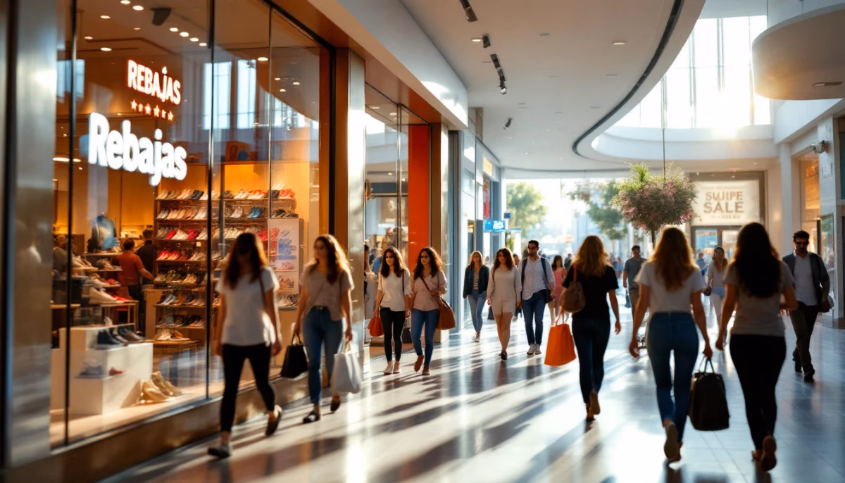 Besucherzahlen in Einkaufszentren steigen um 3,1%: Schlüssel für den Schuhgroßhandel