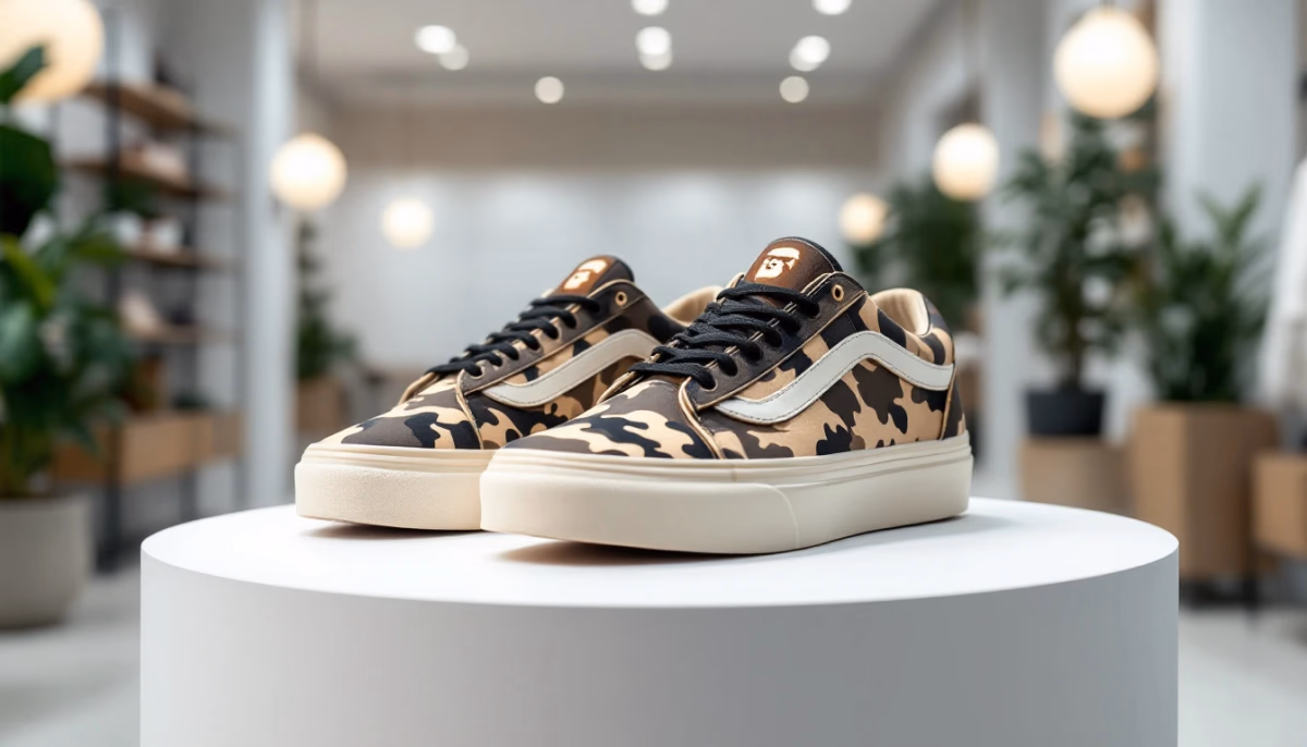 Bape x Vans Knu Skool : implications pour les chaussures en gros