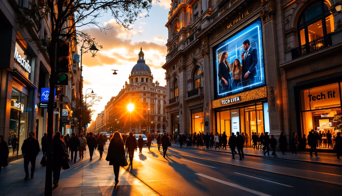 Telefónica verkauft seine Zentrale an der Gran Vía: Auswirkungen auf den Schuhhandel
