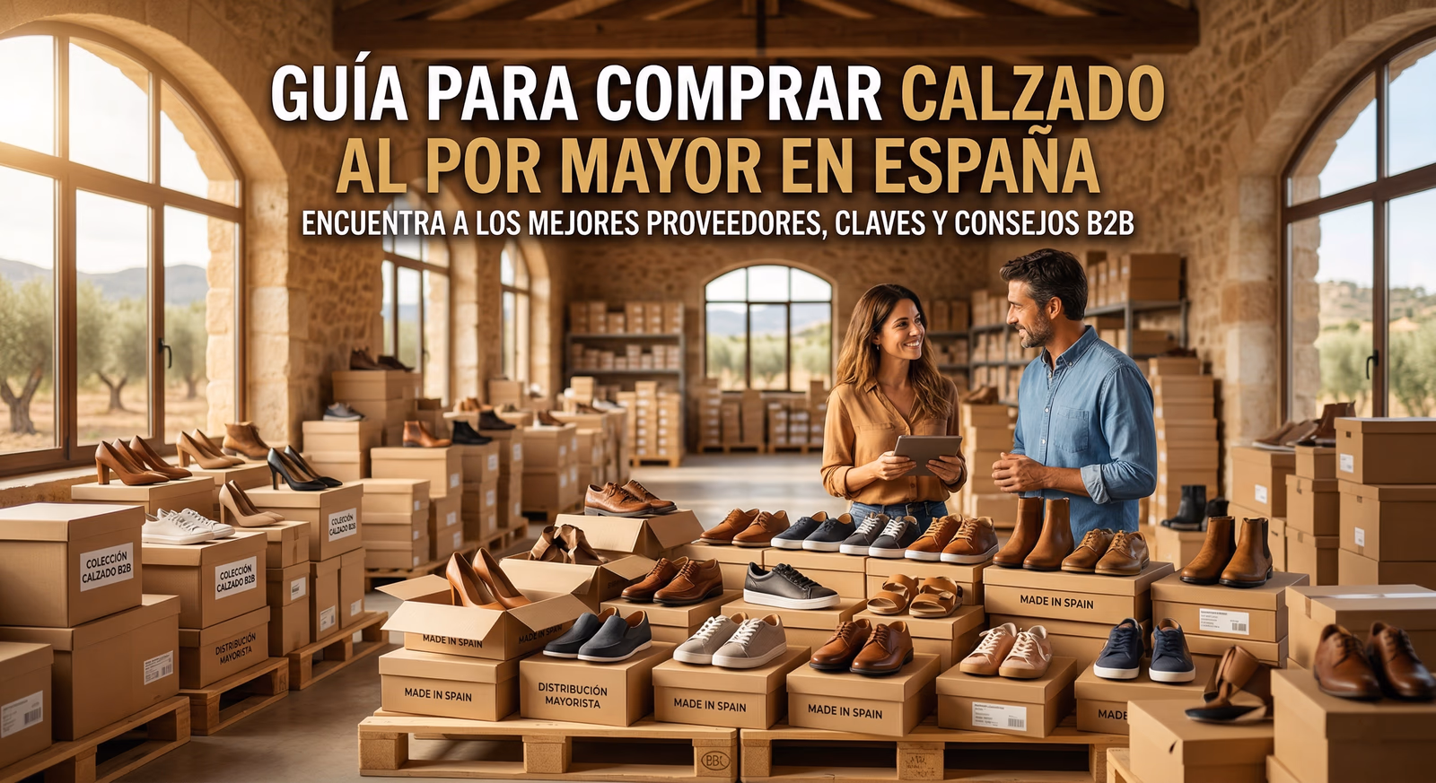 Guía para comprar calzado mayorista en España