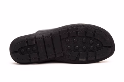 Sandales Homme Cuir Noir Empeigne Ibérico ref. 2035 - 4