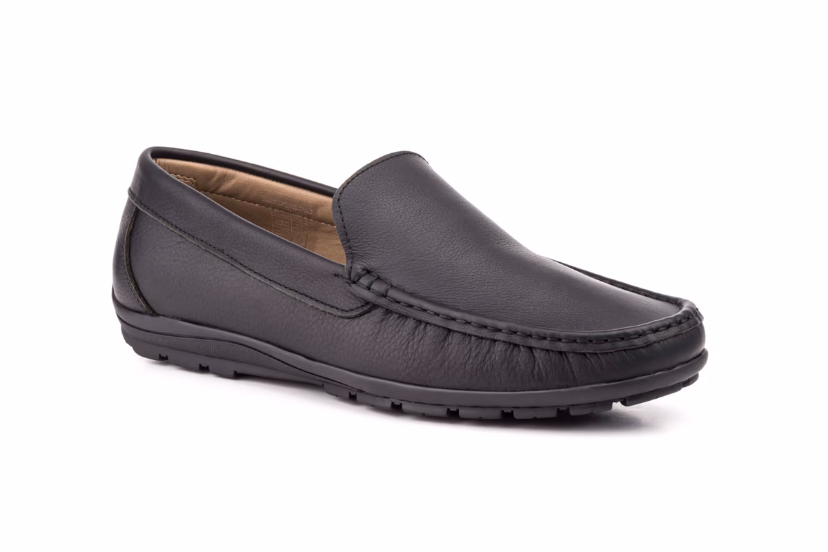 Zapatos Hombre Piel Negro Kiowa 