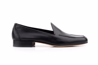 Zapatos Hombre Piel Negro Suela de Cuero Julio Iglesias - 2