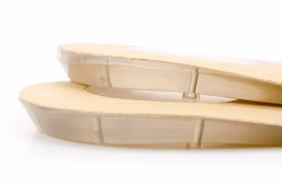 Taloneras Alzas Piel Beig Silicona  - 3