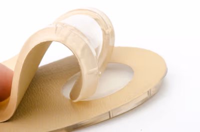 Taloneras Alzas Piel Beig Silicona  - 4