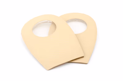 Taloneras Alzas Piel Beig Silicona 