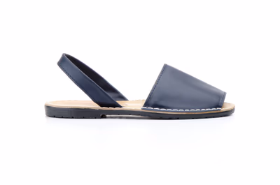 Menorquinas Ibicencas Mujer Piel Marino Planta Acolchada - 3