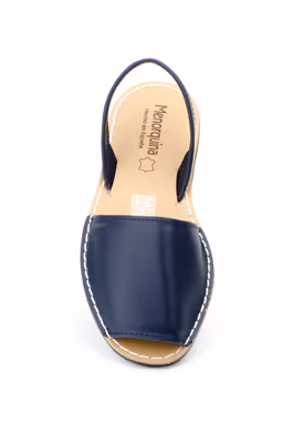 Menorquinas Ibicencas Mujer Piel Marino Planta Acolchada - 4