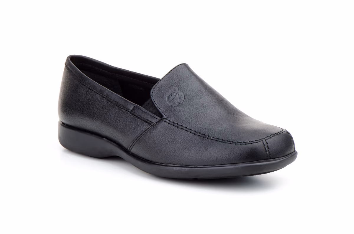 Zapatos Mujer Piel Negro