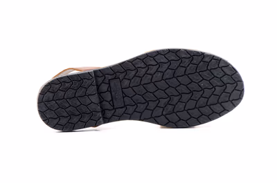 Menorquinas Ibicencas Hombre Piel Marrón Planta Acolchada - 2