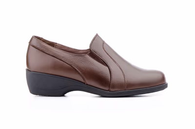 Zapatos Mujer PIel Marrón - 3