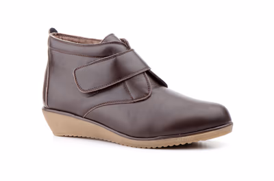 Botín Mujer Piel Marrón