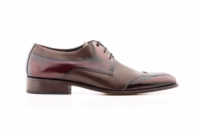 Zapatos Hombre Piel Brudeos Suela de Cuero - 3