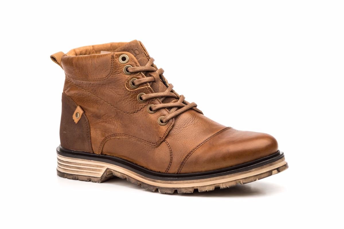 Botín Hombre Piel Cuero