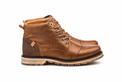 Botín Hombre Piel Cuero - 6