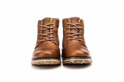 Botín Hombre Piel Cuero - 8