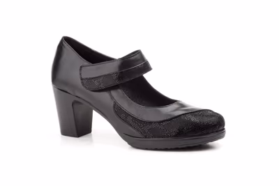 Zapatos Mujer Piel Negro