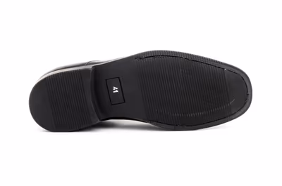 Zapatos Hombre Piel Negro Cordones Ancho Especial 12 - 3