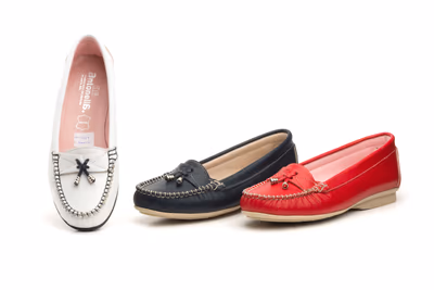 Kiowa Mujer Piel Rojo Borlas Metal - 5