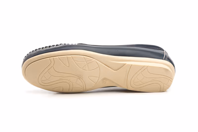 Kiowa Mujer Piel Marino Borlas Metal - 2