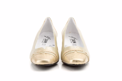 Zapatos Mujer Piel Platino - 7