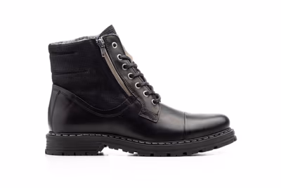 Bota Hombre Piel Negro - 3