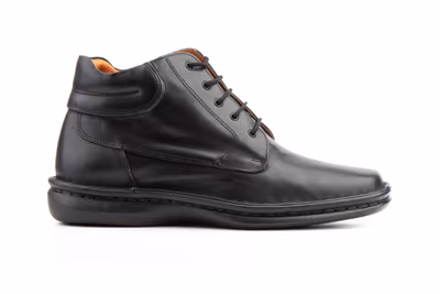 Botín Hombre Piel Cordones - 3