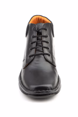 Botín Hombre Piel Cordones - 4