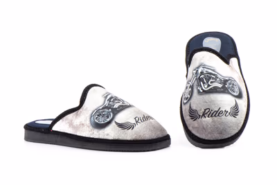 Zapatillas Hombre y Cadete Moto Gris