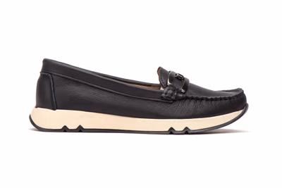 Kiowa Damen Leder Schwarz Schnalle Antonella ref. ATN-3158 - 3