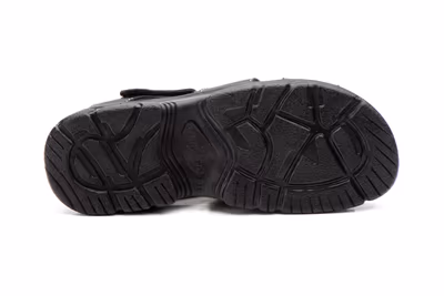 Sandalias Californiana Bio Hombre Piel Negro Morxiva - 3