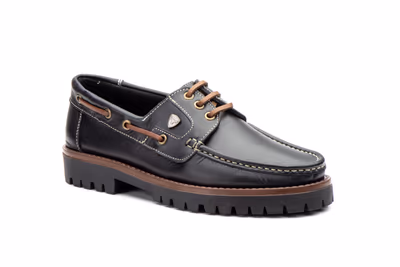 Naúticos Hombre Piel Negro - 2