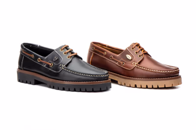 Naúticos Hombre Piel Negro - 6