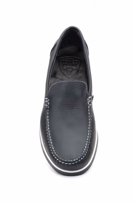 Náuticos Hombre Piel Napa Marino - 5