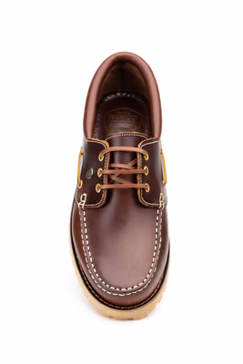 Náuticos Hombre Piel Pull Marrón Ibérico - 5