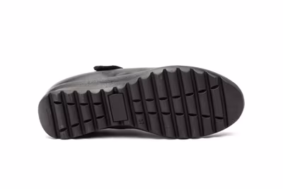 Zapatos Mujer Piel Negro Tipo Velcro - 4