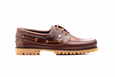 Náuticos Hombre Piel Marrón Tallas Grandes - 4