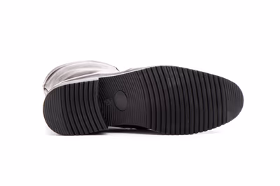 Botines Hombre Piel Marrón Cremallera Boreguillo Pelo - 3