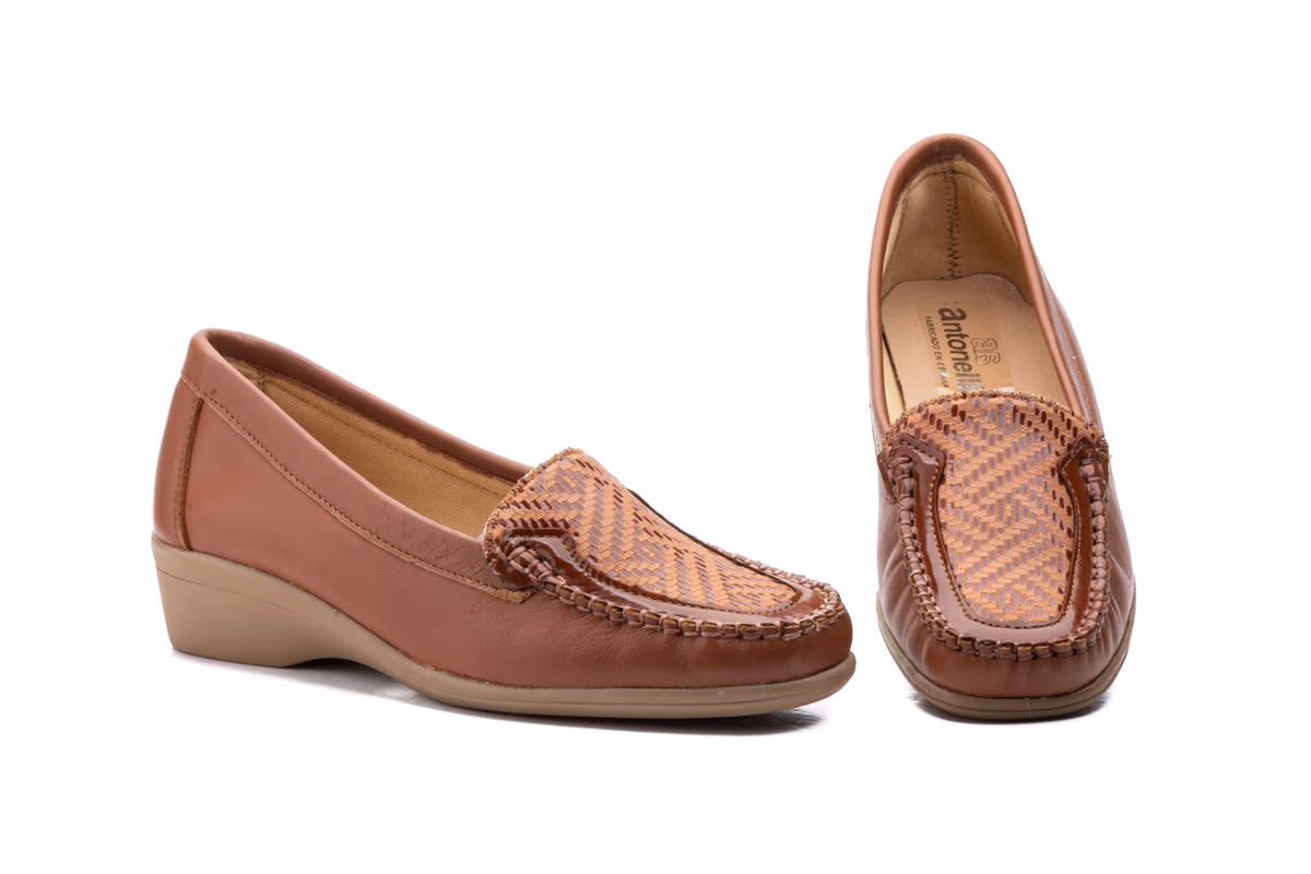 Kiowa Mujer Piel Cuero Lycra Elástica