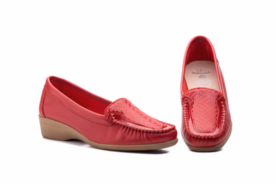 Kiowa Mujer Piel Rojo Lycra Elástica