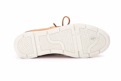 Náuticos Hombre Piel Marino Cuero Taupe - 3