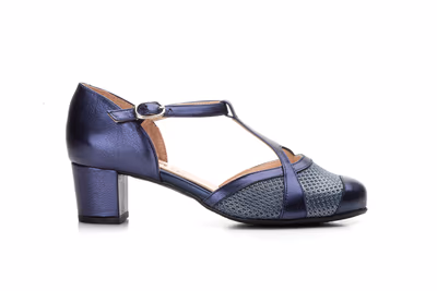 Zapatos Mujer Piel Marino Galaxy Ocean - 4