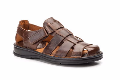 Sandalias Hombre Piel Marrón Route 83 - 3