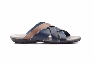 Sandalias Hombre Piel Marino Muller - 3