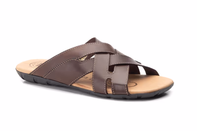 Sandalias Hombre Piel Moka Muller - 2