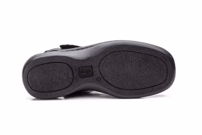 Sandalias Hombre Piel Negro - 4