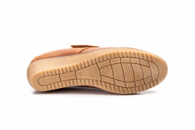 Zapatos Mujer Piel Cuero Velcro - 4