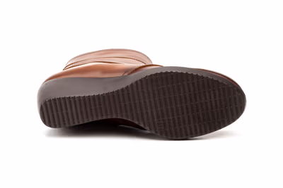 Botines Mujer Piel Marrón - 3