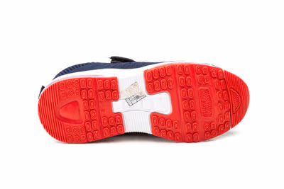 Deportivos Niño Azul Velcro - 4